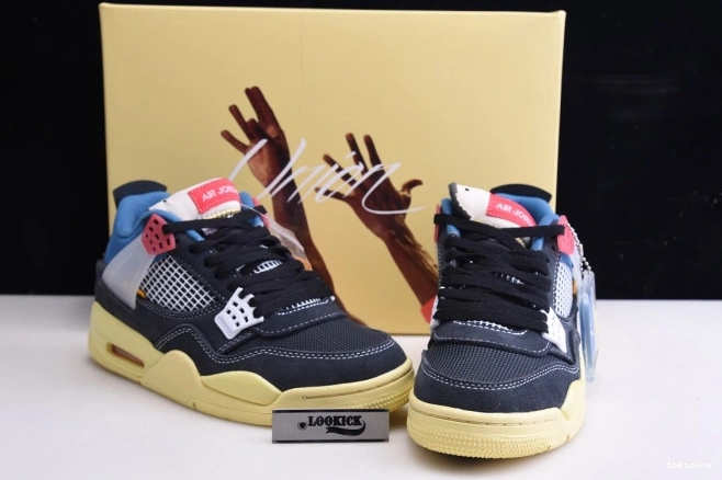 Reps TBK OFF UNION RETRO AIR 4 JORDAN NOIR DC9533-001 0810